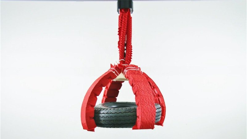 Origami artificial muscles